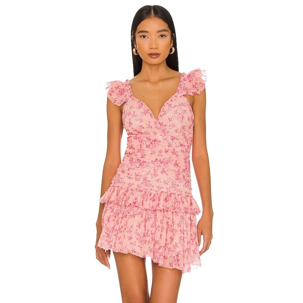 LoveShackFancy Roey Dress in Autumn Rose Size 6
